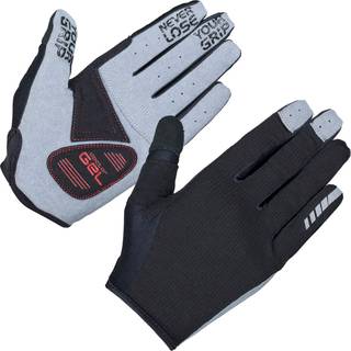 Shark Padded Full Finger Glove Black (XL)