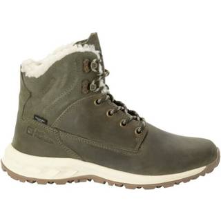 Jack Wolfskin Women's Queenstown City Texapore Mid Island Moss, 37.5