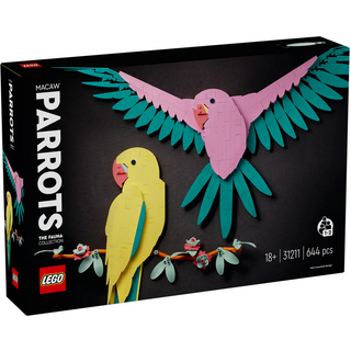 LEGO ART 31211 The Fauna Collection – Arapapegøjer