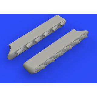 P-51D exhaust stacks w/fairing f.Airfix