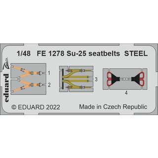 Su-25 seatbelts STEEL 1/48