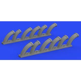 Fw 190D exhaust stacks for EDUARD