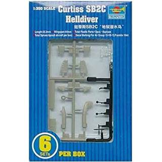 Trompetist 1/350 SB2C Helldiver Aircraft Set til USS Essex (6-boks)