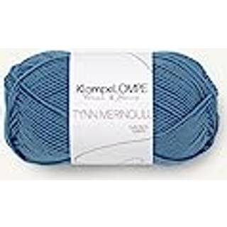 KlompeLOMPE - Tynn Merinould Fv. 6033 Jeansblå