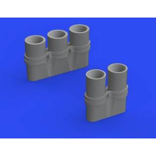 F6F exhaust stacks for EDUARD