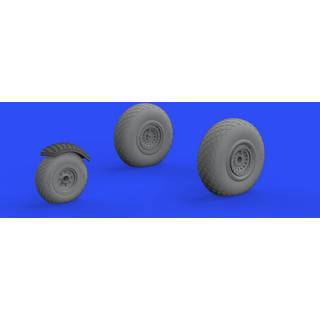 B-24 wheels (8spoke front wheel) for Hobby Boss