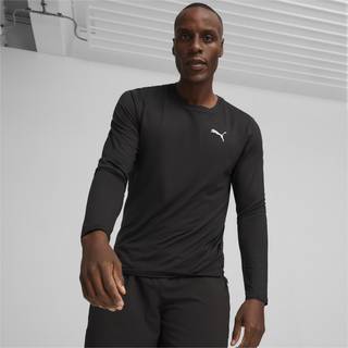 Langærmet T-shirt Puma RUN CLOUDSPUN LS TEE 524991-01 Størrelse XL