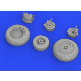 Su-27 wheels 1/48 for GREAT WALL HOBBY