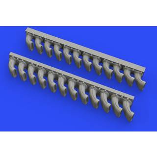 P-400 exhaust stacks f. Eduard