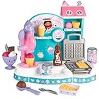 Smoby Gabbys Dukkehus isbutik - med iskugler, vafler, skeer og mere