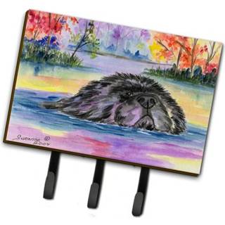 """" Caroline's Treasures SS8040TH68 Newfoundland Leash Holder eller Key Hook Large Multicolor """"