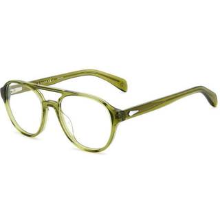 Rag & Bone RNB7049/G Asian Fit 4C3 51 Briller Mænd Grøn - Transparent Olive Green - 51mm
