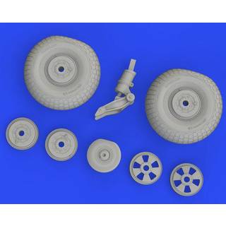 Mosquito wheels 1/48