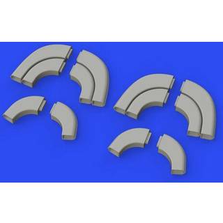 Yak-9D exhaust stacks PRINT for ZVEZDA