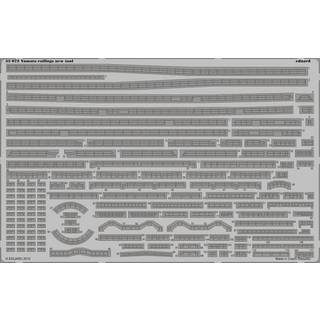 Yamato railings new tool for Tamiya78025