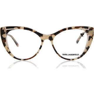 Karl Lagerfeld Kvinde KL6078 235 Optiske stel Acetat Brun Cat Eye Fotokromatisk Fotokromatisk