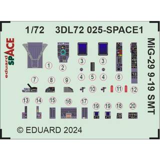 MiG-29 9-19 SMT SPACE 1/72