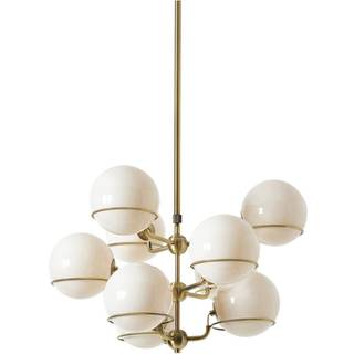 Stor Pendel lampe med glaskugle Carey