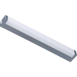512 LED-spejllampe, 4.000 K, 35 cm, sølv