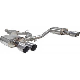 Scorpion Resonated GPF-Back System - Seat Leon - Daytona (Quad)