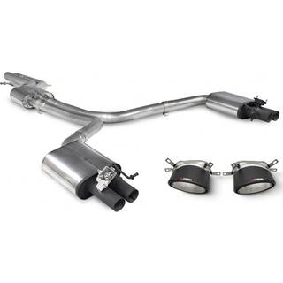 Scorpion Resonated Half System With Trims - Audi RS6 - Ascari RS