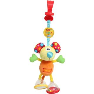 Playgro dingly Mimsy Rattle Mirror Feets Baby Hanging Toys - Utvecklingsleksak för baby 0 månader - Multisensoriska spädbarnsak för tidig inlärni