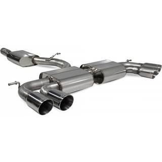 Scorpion Resonated Cat-Back System With Electronic No Valves - VW MK7 Golf R (Pre Facelift) - Daytona