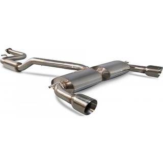 Scorpion 63.5mm/2.5" Resonated Cat-Back System - Ford Focus - Daytona