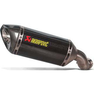 Akrapovic Slip-On Line Lyddæmper Titan, carbon eller rustfrit stål