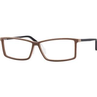 Italia Independent II 5563V 041.000 57 Briller Kvinder Black - Velvet Light Brown Black - 57mm
