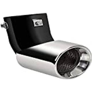 Rustfri Rørhale M/ Db. indsats Ø40-62 mm - TS-68 - Poleret finish 110° hældning