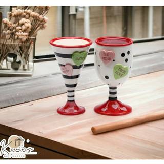 StealStreet SSCG62363 3,5-tommer Valentins Vin- og Martini-kopper samt Salt- og Pebershakere