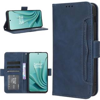 OnePlus Ace 2V/Nord 3 Pung Cover med Kortholder - Blå
