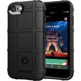 iPhone SE (2022 / 2020) / 8 / 7 Cover Rugged Shield Series - Sort