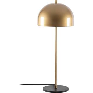Can NT-134 bordlampe, guld, halvcirkelformet skærm