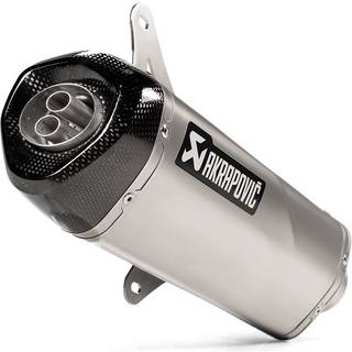 Akrapovic Scooter-Line i titan, carbon og rustfrit stål