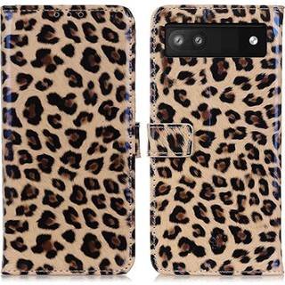 Stylish Series Google Pixel 7a Pung Cover - Leopard