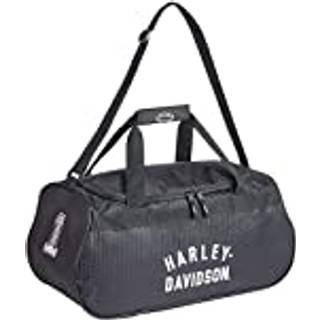 Harley-Davidson Off-White #1 Logo Sports Duffel Bag m/skulderrem-Sort