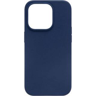 Linocell Gummifodral til iPhone 15 Pro - Blå