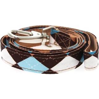 Urban Pup Snor - Brown & Blue Argyle