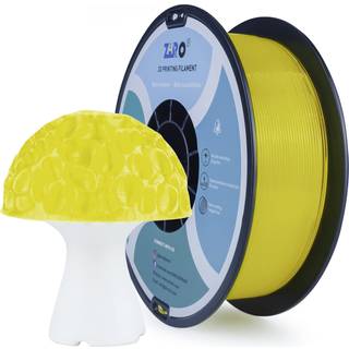 Ziro Pla Genoprulcent filament 1,75 mm 3D-printerfilament Pla Pro Translucent Series 1,75 1 kg (2,2 lbs) Dimensionel n?jagtighed +/- 0,03 mm Genn