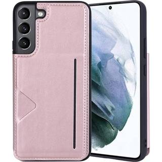 Hanman Mika Samsung Galaxy S23 5G Cover med Pung - Rødguld