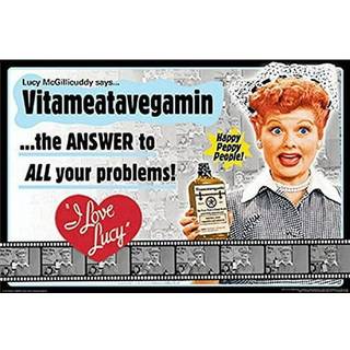 BuyArtForless The I Love Lucy Show - VitaMeatavegamin 36x24 Classic TV Art Print Poster