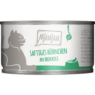 MjAMjAM Saftig kylling med broccoli 169.50 DKK/1 kg (6 x 100.0g)