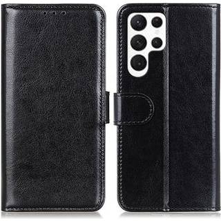Samsung Galaxy S24 Ultra Pung Taske med Magnetisk Lukning - Sort