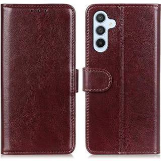 Samsung Galaxy A05s Pung Taske med Magnetisk Lukning - Brun