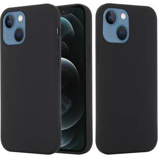 iPhone 13 Liquid Silikone Cover - MagSafe Kompatibel - Sort