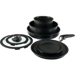 T-Fal Ingenio Ekspertise Non Stick Cookware Set 8 Stykke Induktion Ovn Broiler Saf