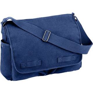 Rothco Vintage Messenger Skuldertaske 15L Navy - One Size