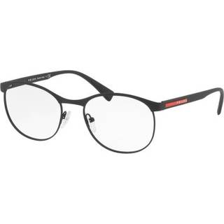 Prada Linea Rossa Mand PS 50IV DG01O1 Optiske stel Metal Sort Pantos
